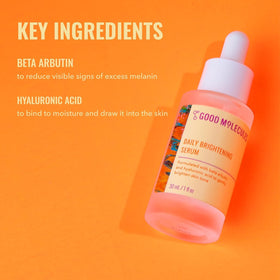 Good Molecules serum texture on skin demonstrating lightweight hydration