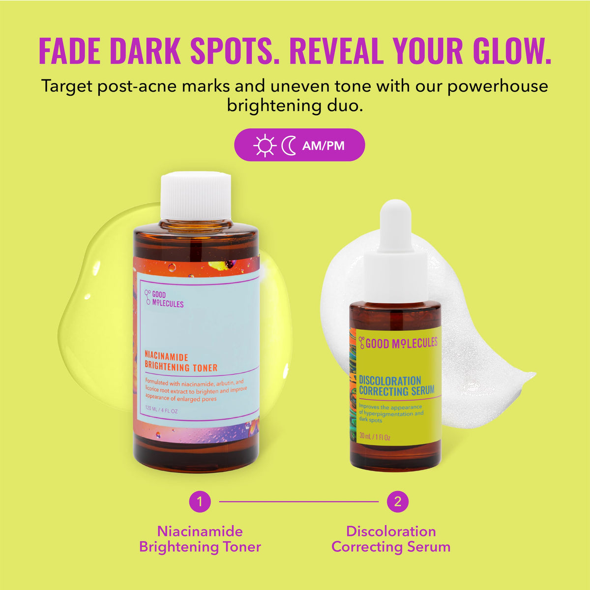 Good Molecules toner texture close-up highlighting lightweight absorption
