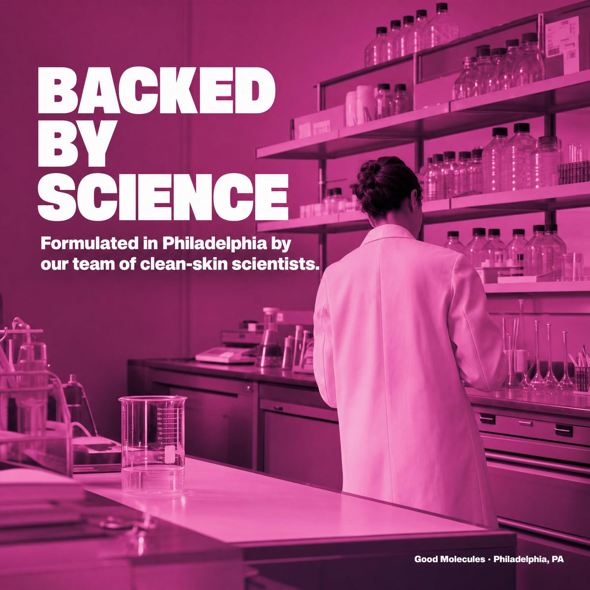 Good Molecules discovery set packed in travel pouch illustrating portability and convenience