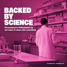 Good Molecules discovery set packed in travel pouch illustrating portability and convenience