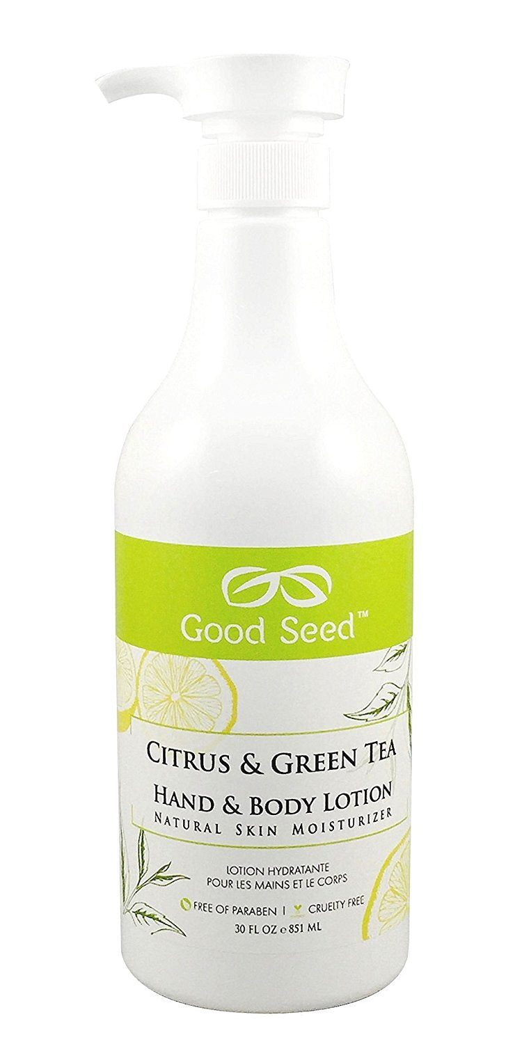 Good Seed front bottle shot showing label and 30oz size for daily hydration