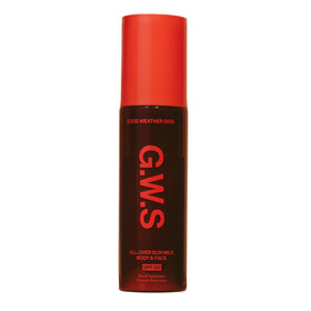 Good Weather Skin front packaging showing SPF 50 and clean design for confident protection