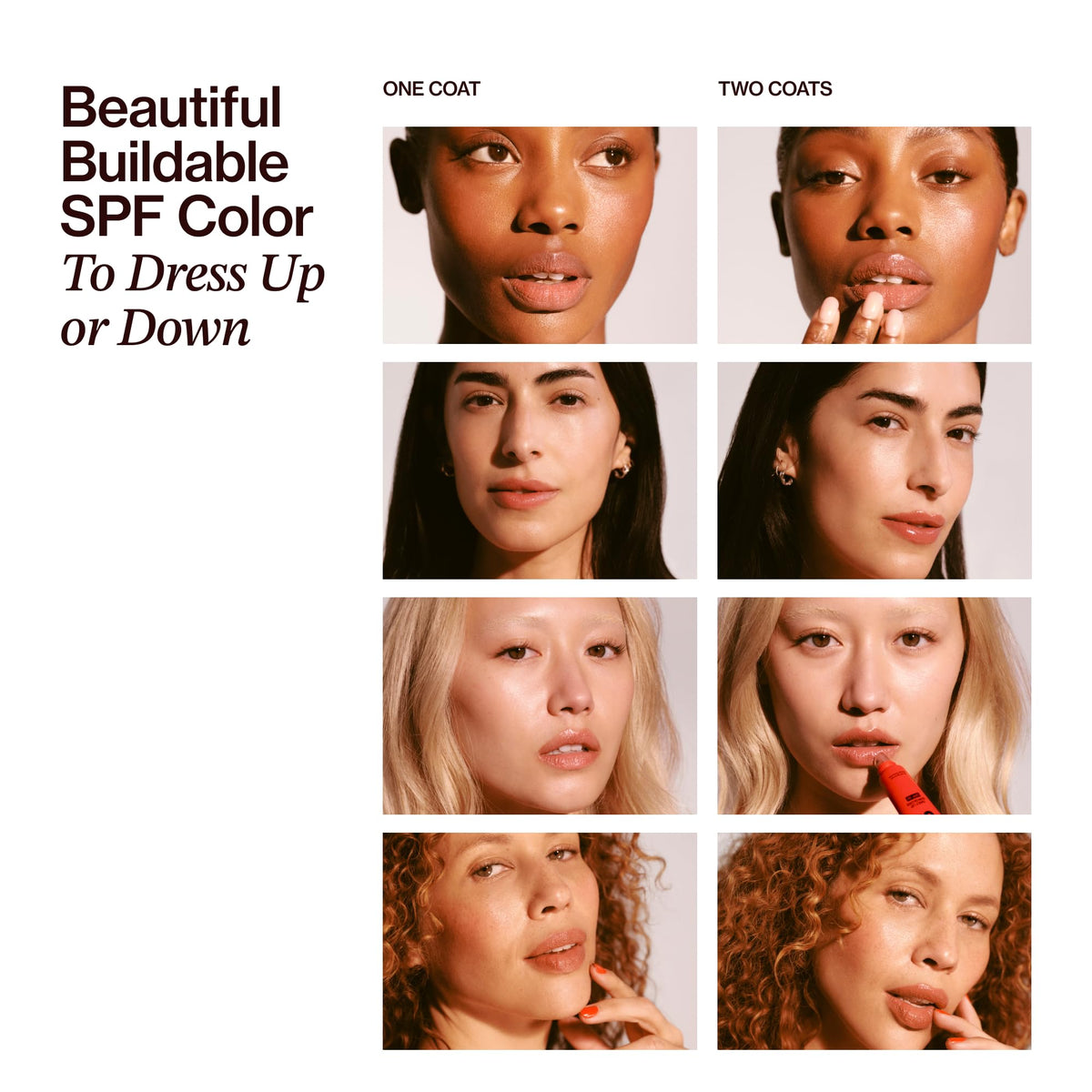 Good Weather Skin ingredient display with rosehip and hyaluronic acid showcasing nourishment