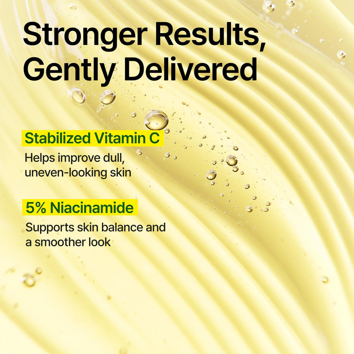 GOODAL application on hand demonstrating spreadability and quick skin absorption benefit