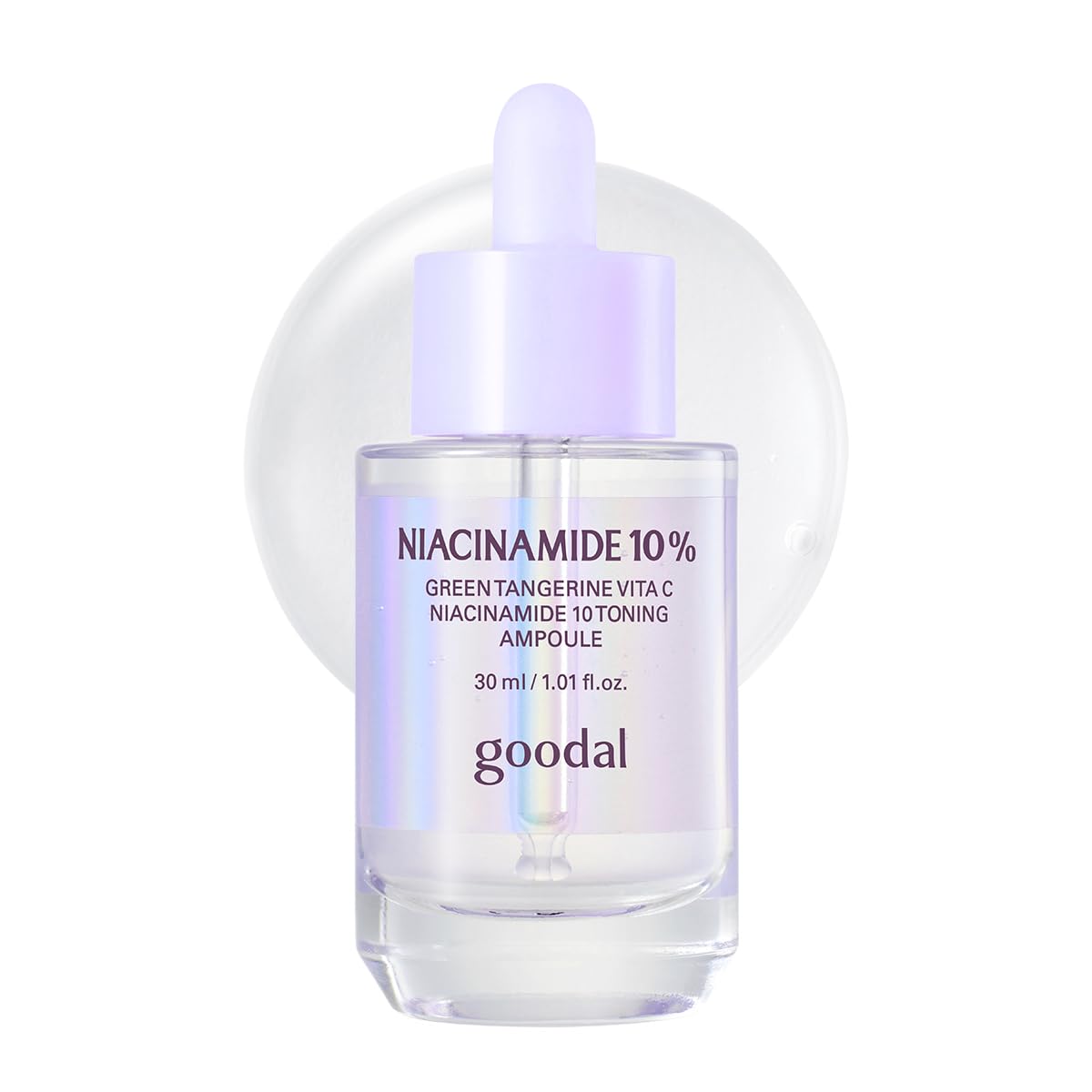 GOODAL front bottle showing product packaging and radiance benefits