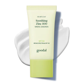 GOODAL front packaging showing SPF 50 and zinc protection benefits