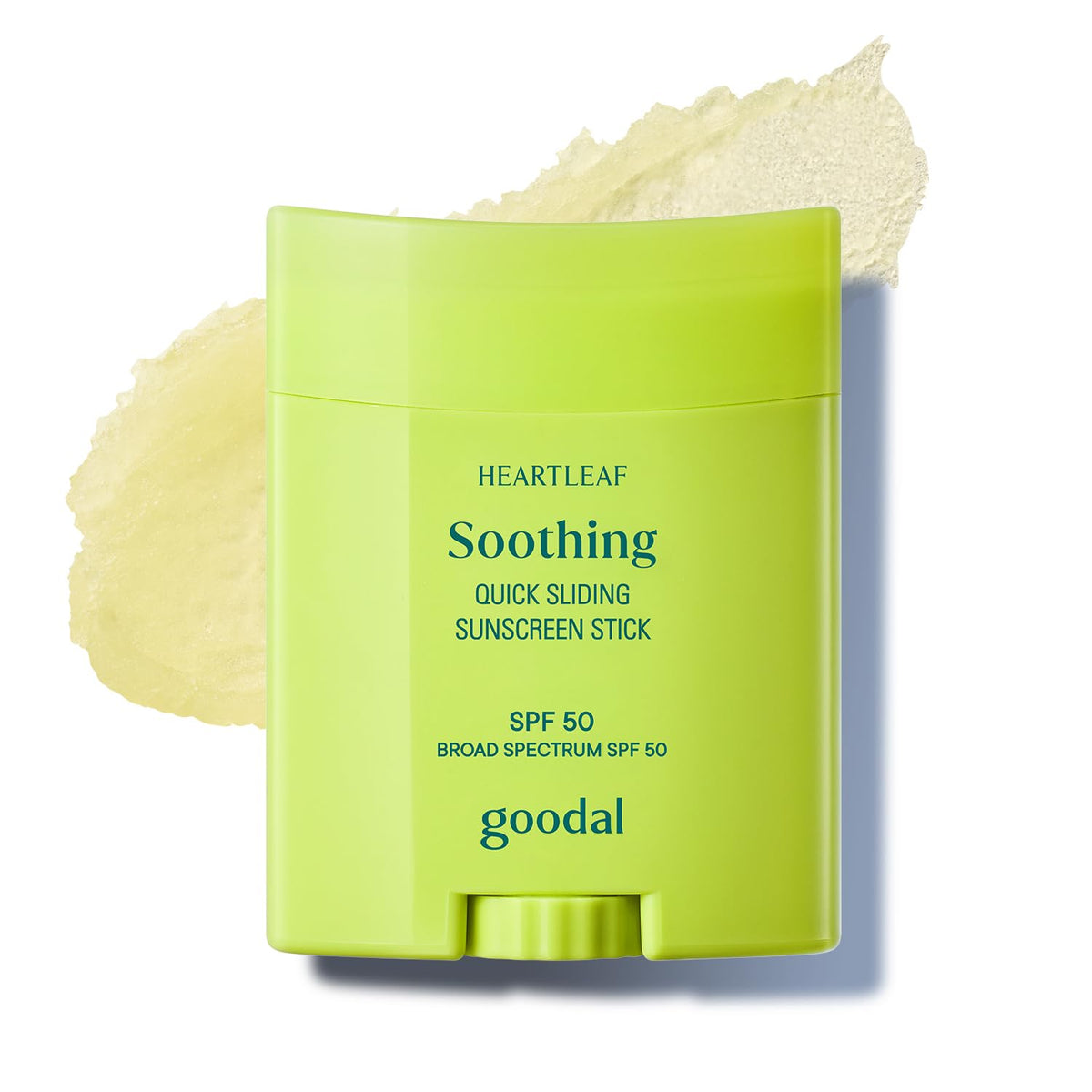 GOODAL front packaging showing compact sun stick and SPF benefit