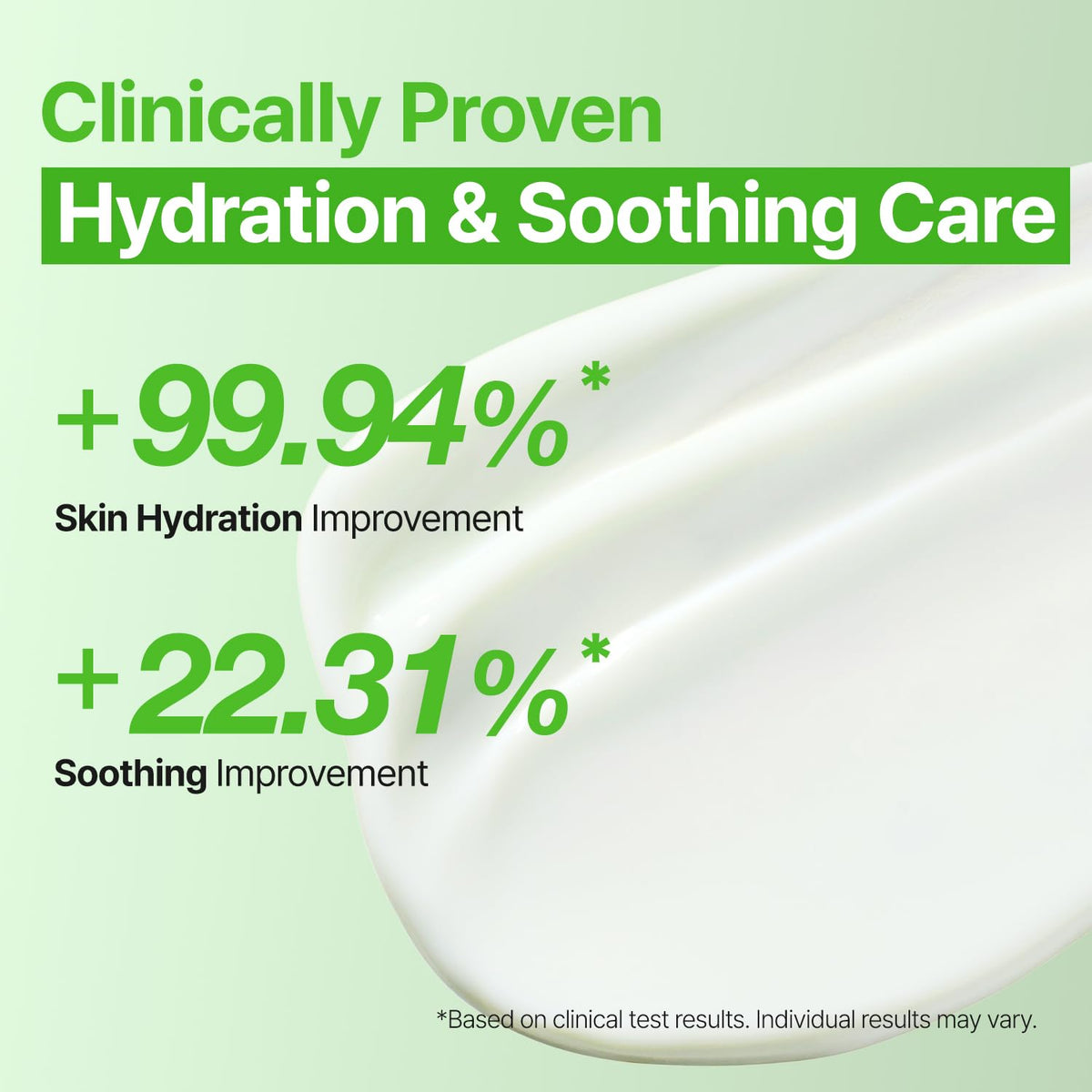 GOODAL label close-up displaying ingredient list for sensitive skin benefit