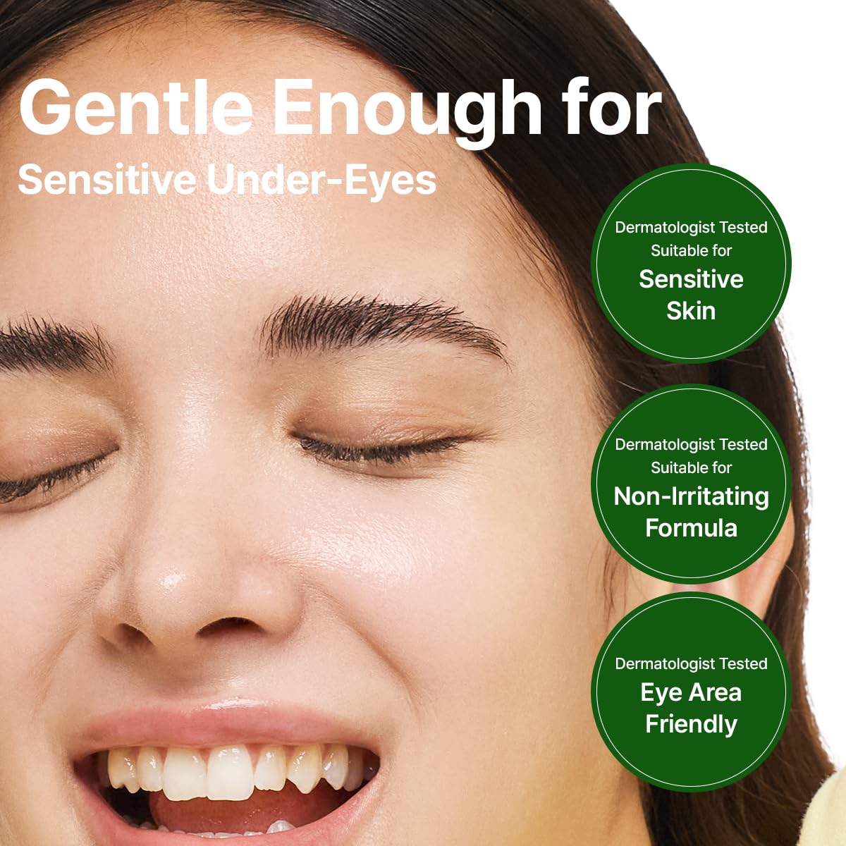 GOODAL patches on bathroom vanity showing everyday routine and visible radiance benefit