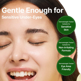 GOODAL patches on bathroom vanity showing everyday routine and visible radiance benefit