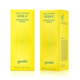 GOODAL serum placed among skincare products demonstrating easy layering benefit