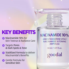 GOODAL 30ml bottle in hand illustrating travel‑friendly compact size