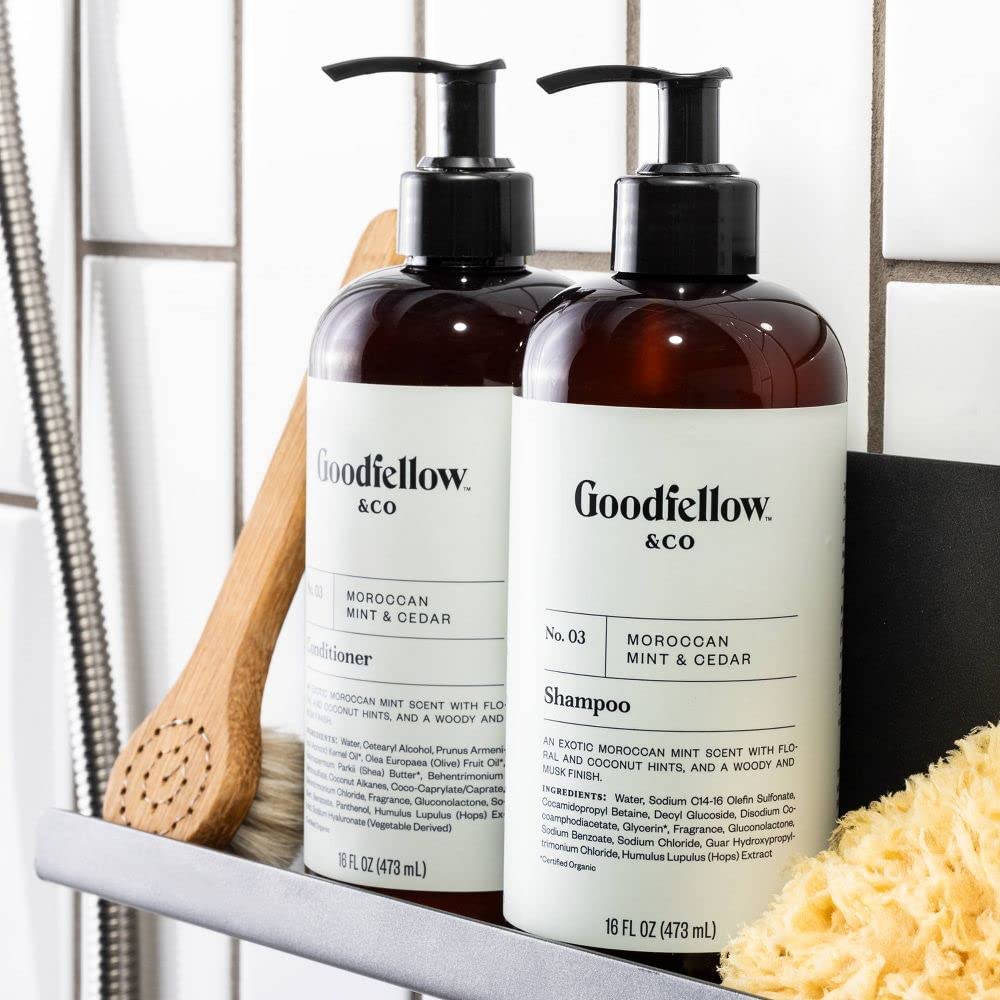 Goodfellow close-up of lather texture demonstrating gentle cleansing and scent