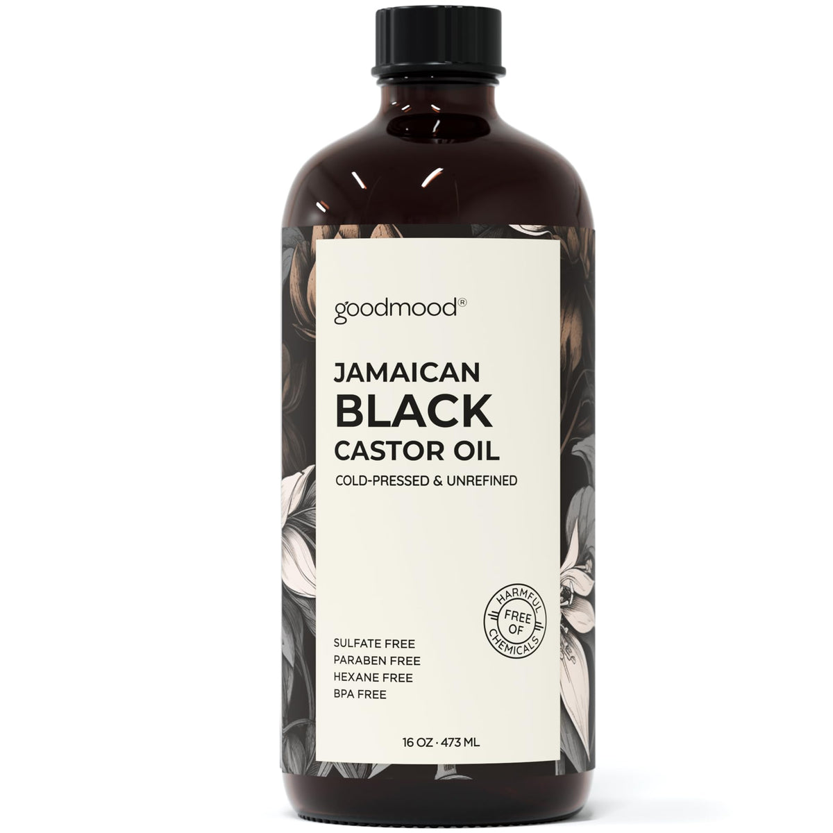 GOODMOOD front label view showing product identity and organic claim
