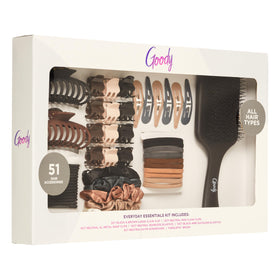 GOODY front packaging showing full 51-piece neutral kit and convenience