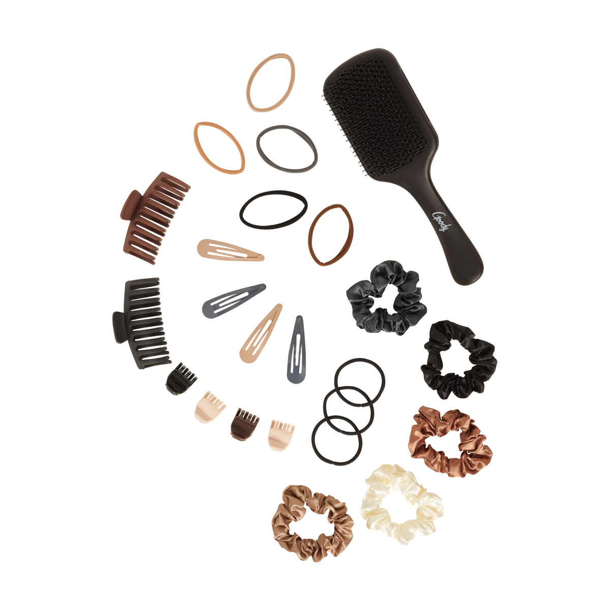 GOODY large SlideProof claw clip close-up highlighting secure grip