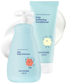 GOONGBE front packaging showing both shampoo and conditioner for easy selection and care