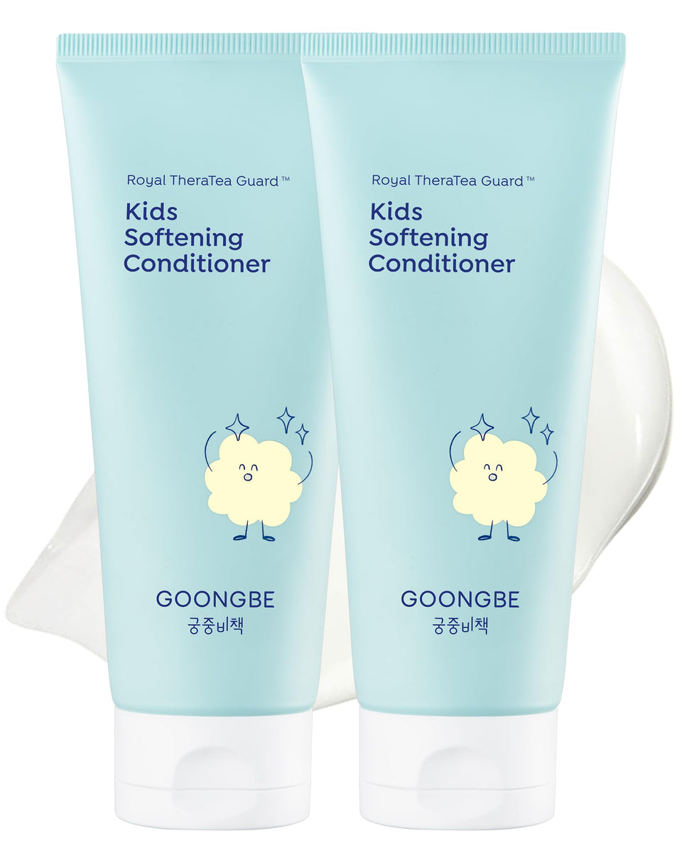 GOONGBE front packaging showing gentle kids conditioner and label benefits