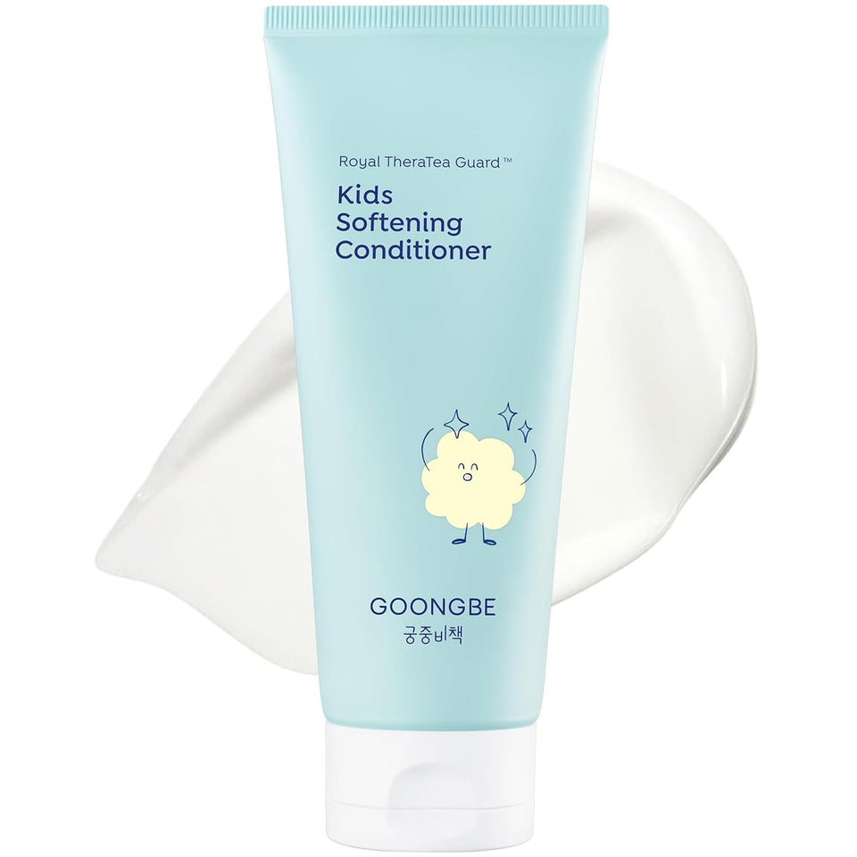 GOONGBE front packaging shows kid-friendly bottle and easy-pump benefit