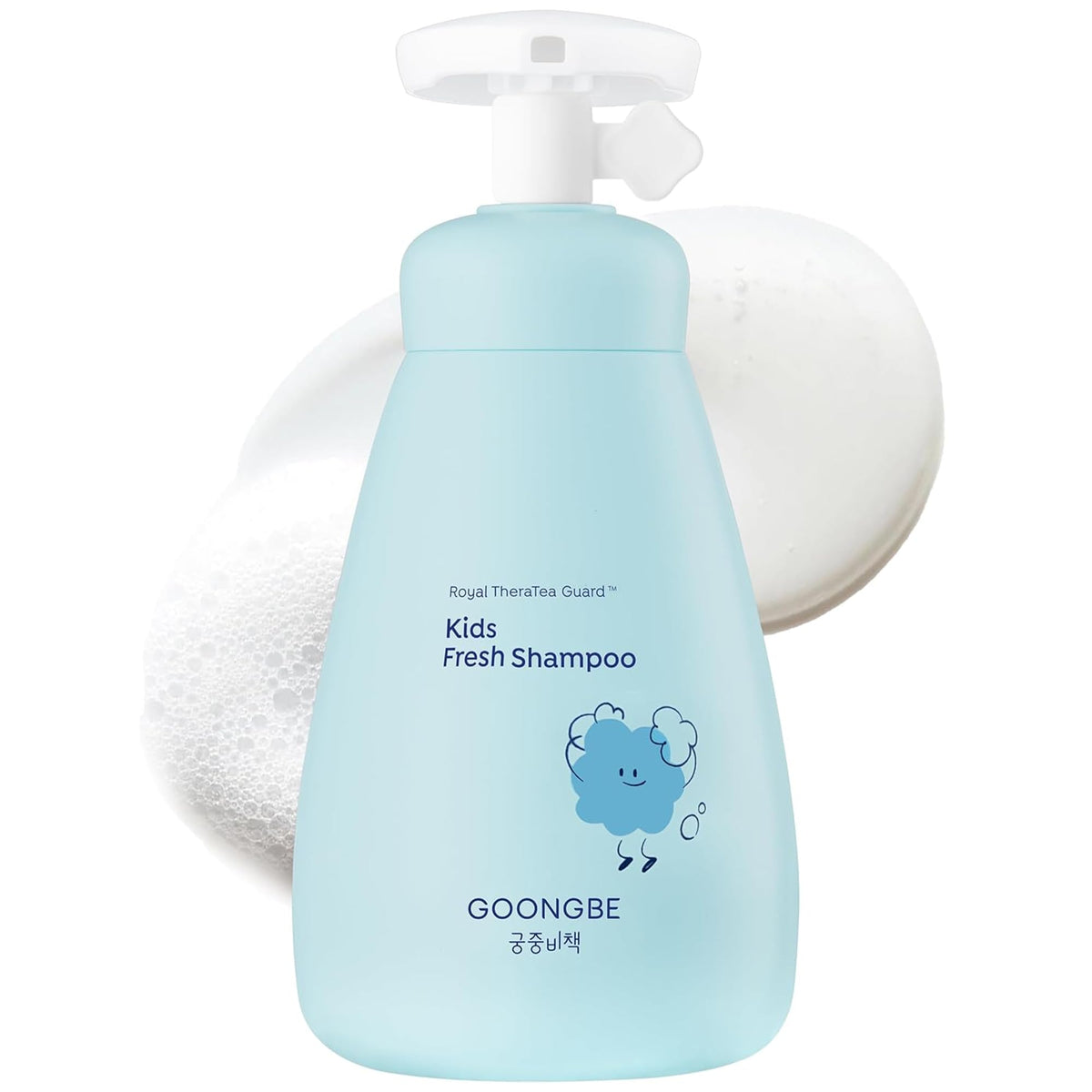GOONGBE front packaging showing clear kid-friendly benefits and gentle formula