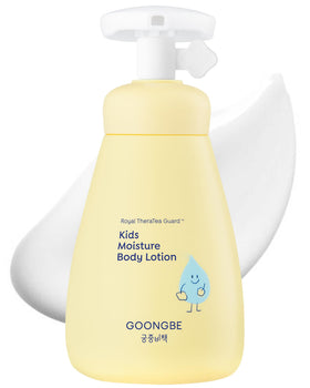 GOONGBE front packaging showing bottle and child-friendly design benefits quick use