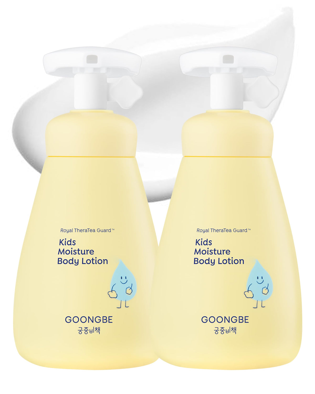 GOONGBE front packaging showing two 2.7 fl.oz. bottles and benefits