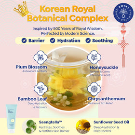 GOONGBE sunflower and macadamia oils representing nourishing ingredients