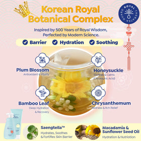 GOONGBE macadamia sunflower and oat kernel oils staged to show lightweight nourishment