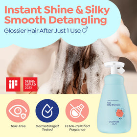 GOONGBE gel-to-foam texture dispensed for easy application