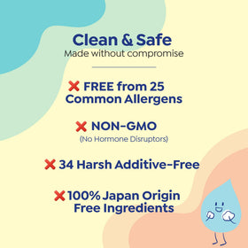 GOONGBE applied on child's arm showing gentle, quick absorption
