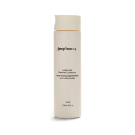 goop conditioner front packaging showing bottle and logo for clean presentation