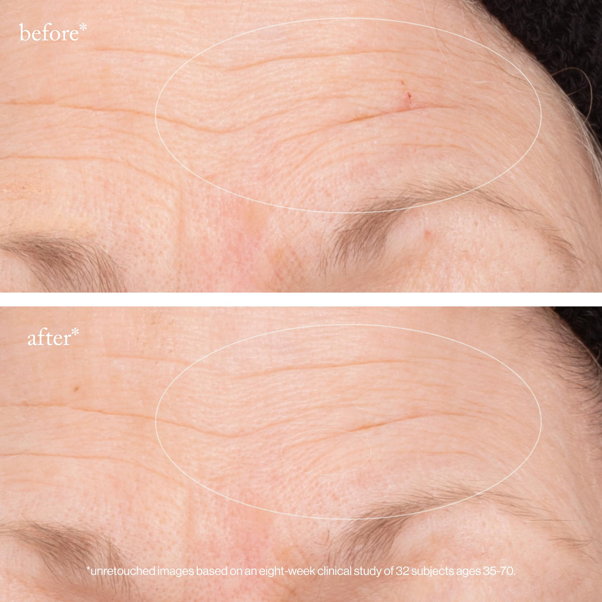 goop Beauty label detail highlighting retinoids and supporting ingredients