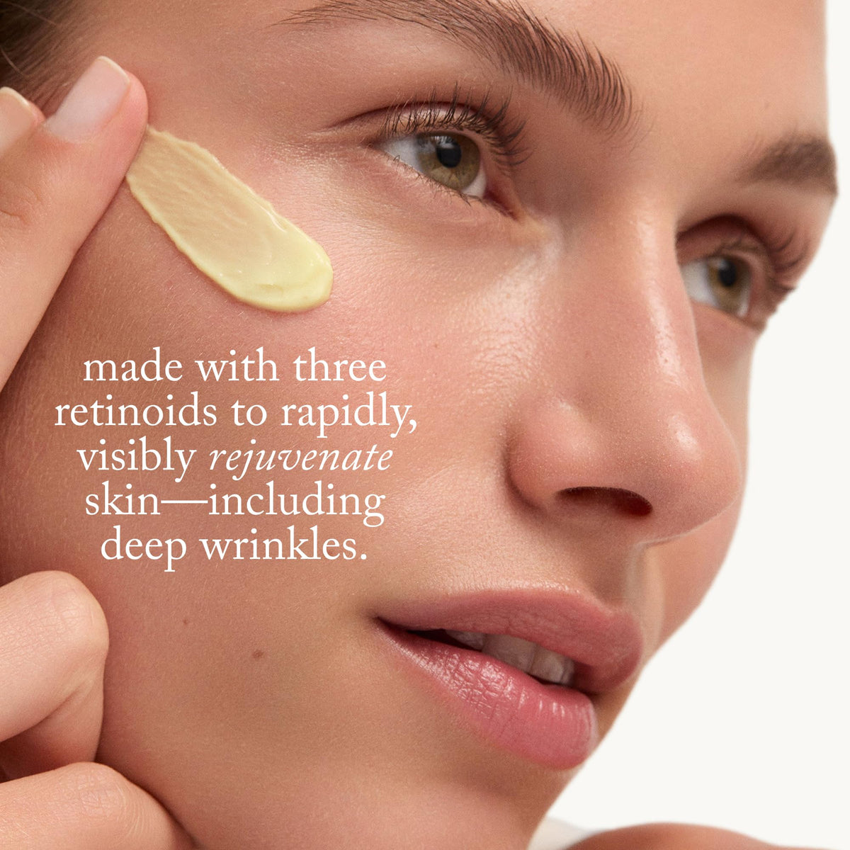 goop Beauty close-up of serum texture illustrating lightweight absorption