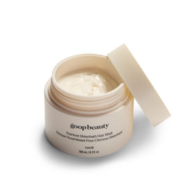 goop front packaging showing jar and label, highlights product strength