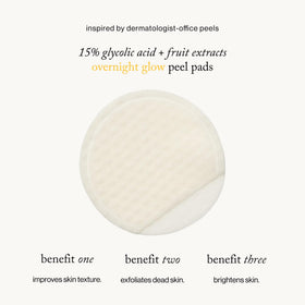 goop Beauty dual-textured pad close-up for controlled exfoliation