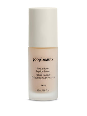 goop serum front packaging showing label and 1 fl oz size for clean skincare