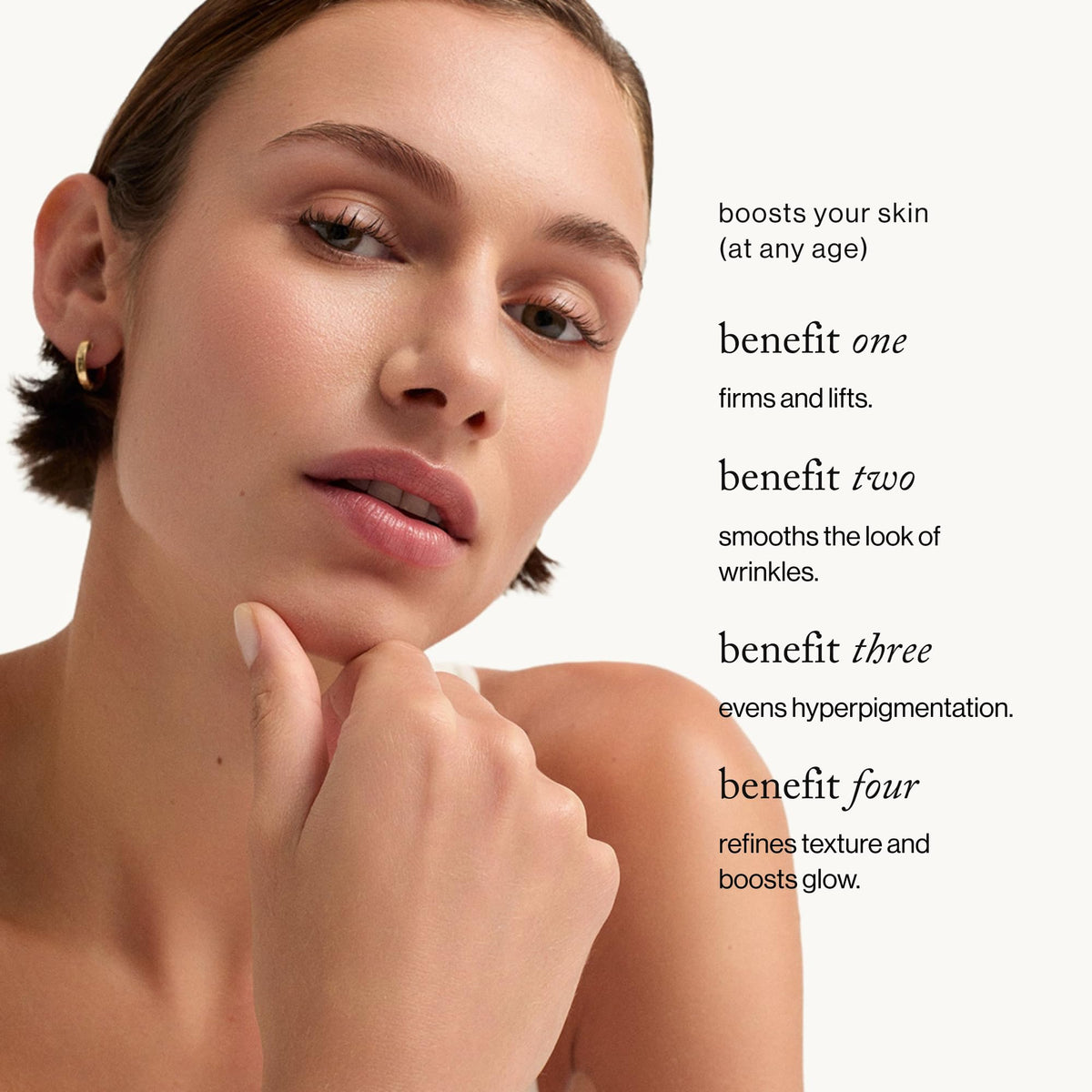 goop serum texture closeup showing lightweight gel and quick absorption benefit