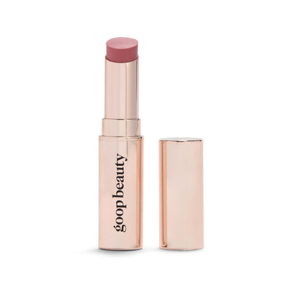 goop front packaging showing tinted lip balm and branding for easy identification and gifting