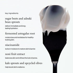 goop cream on hand demonstrating smooth spreadability and instant hydration benefit