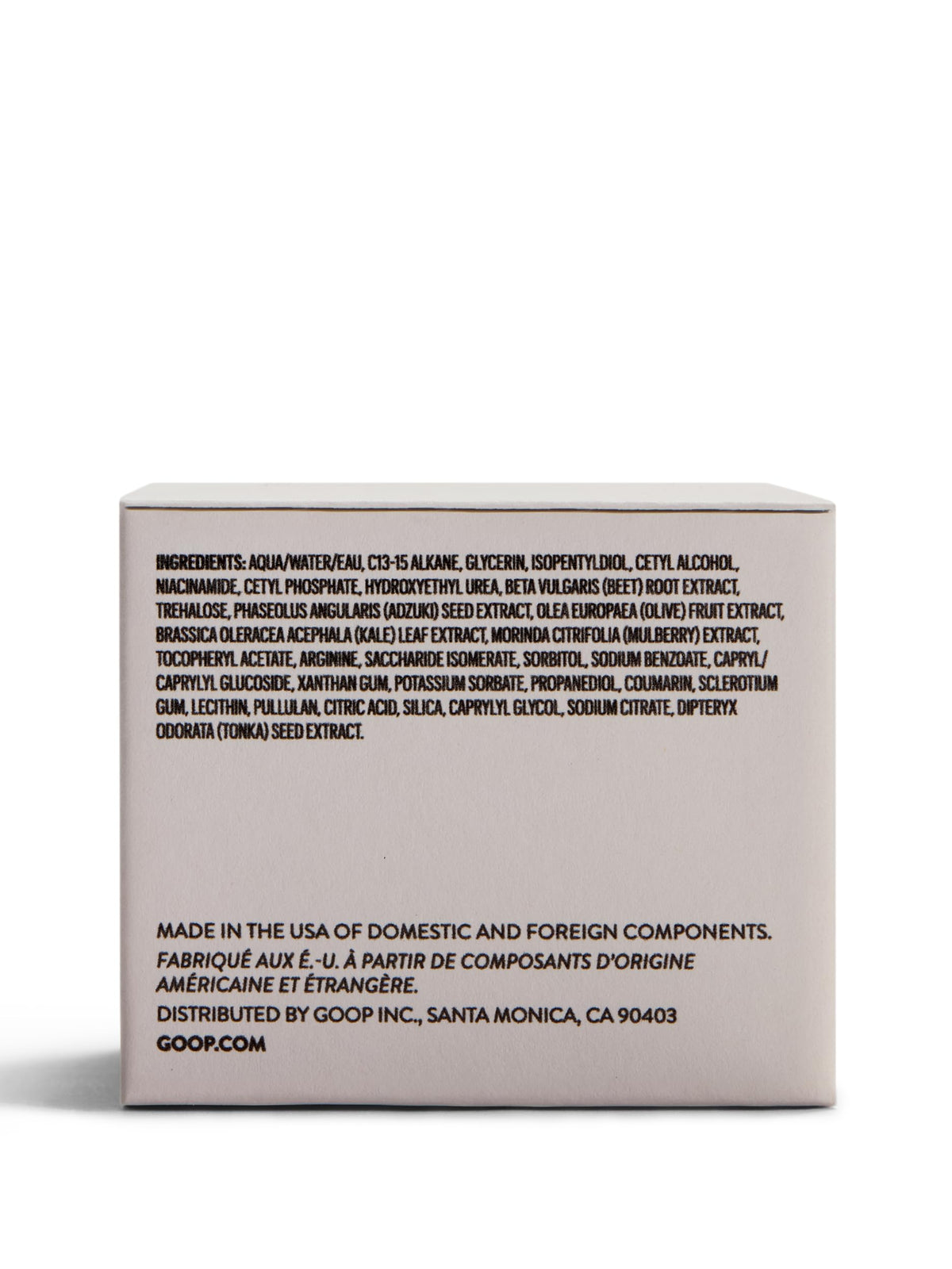 goop jar inside makeup bag showing portability and matte-finish prep for makeup