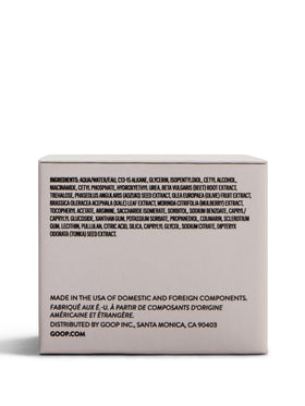goop jar inside makeup bag showing portability and matte-finish prep for makeup