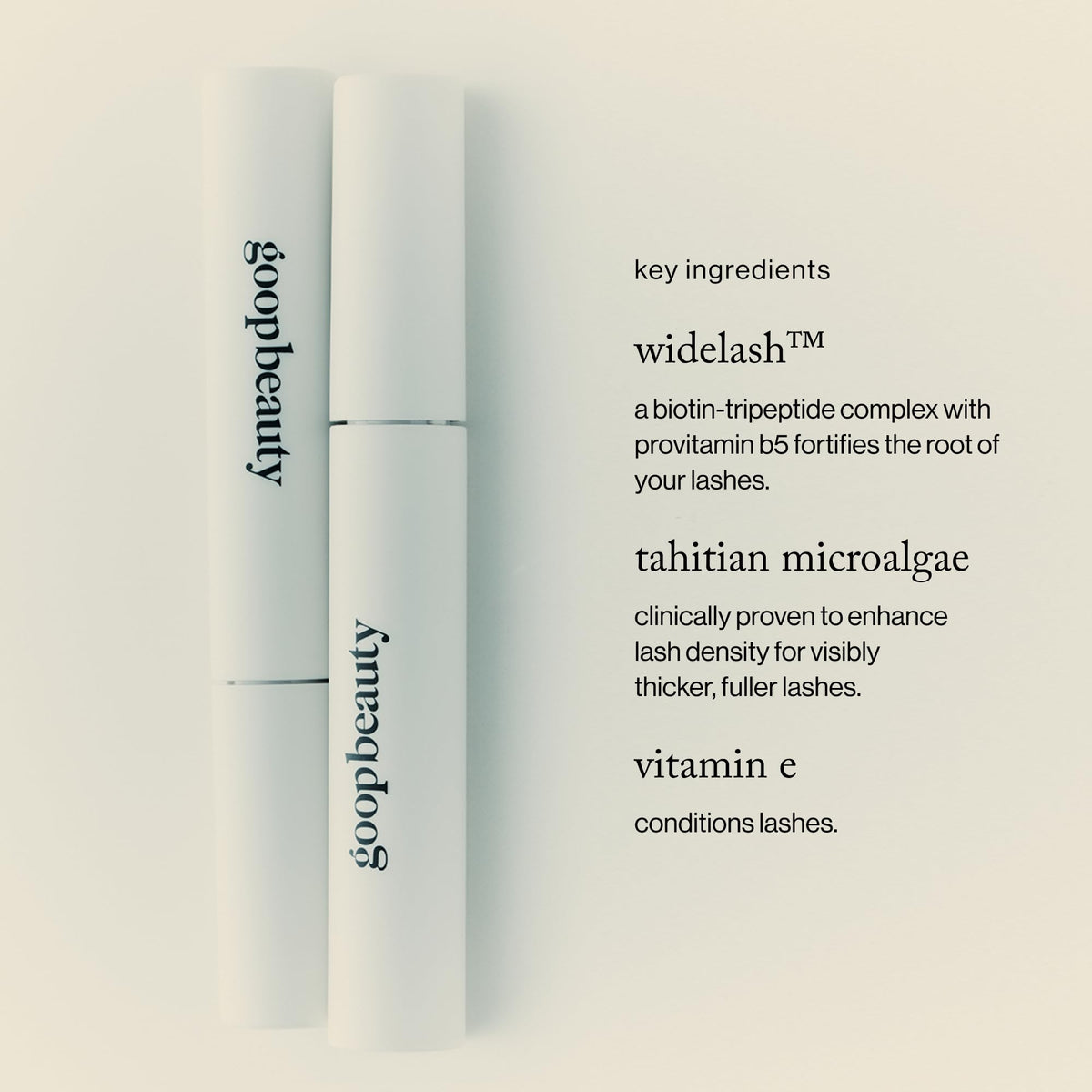 goop Featherlash brush closeup highlighting bristle grooves for precise coating