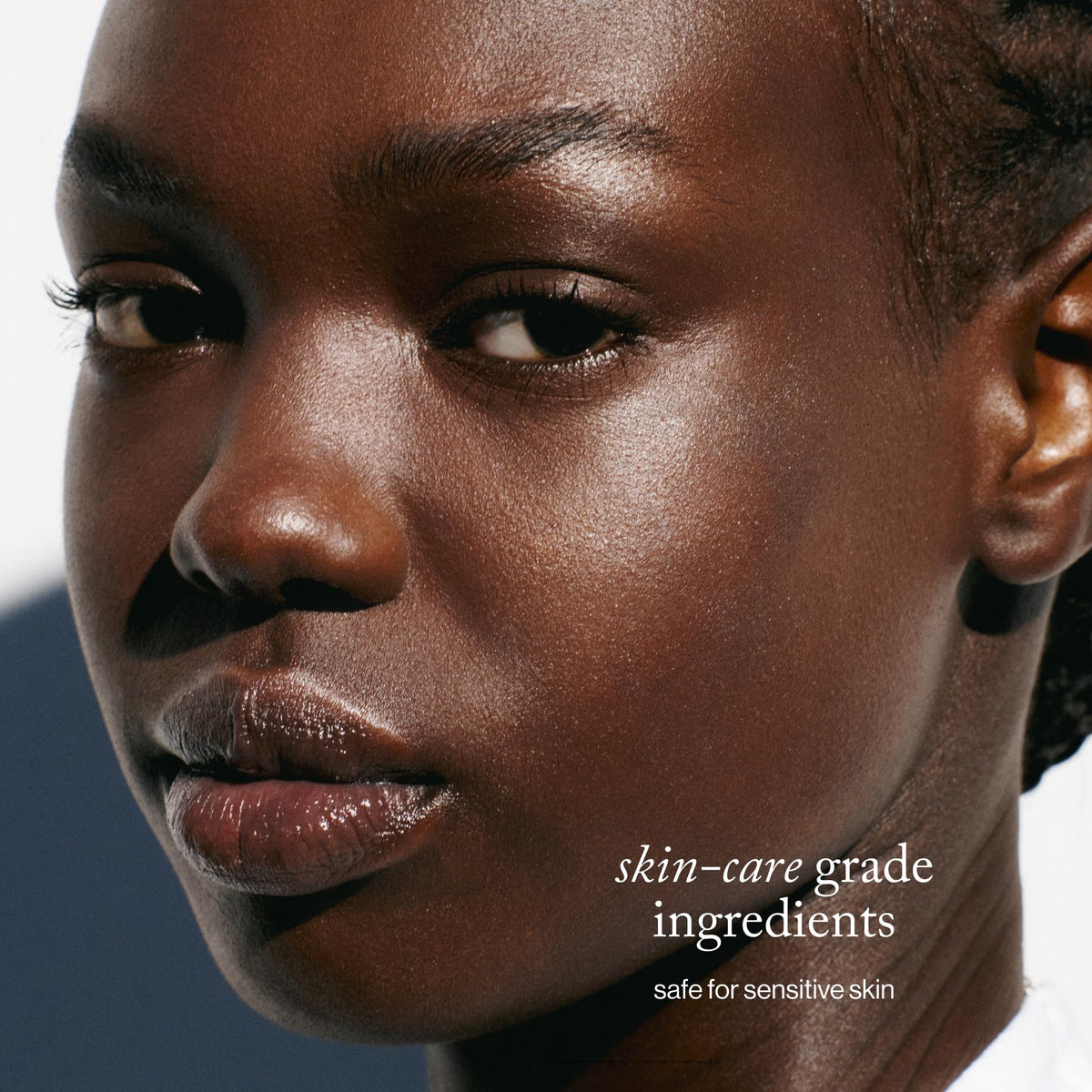 goop highlighter swept on lips center adding dimensional shine and subtle glow