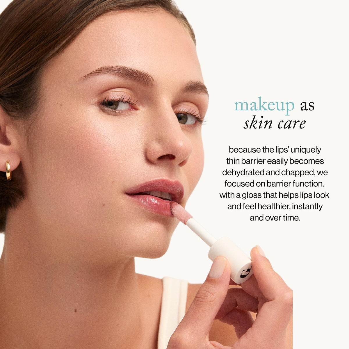 goop Hydra-Barrier back label with ingredients list and clean-beauty benefit