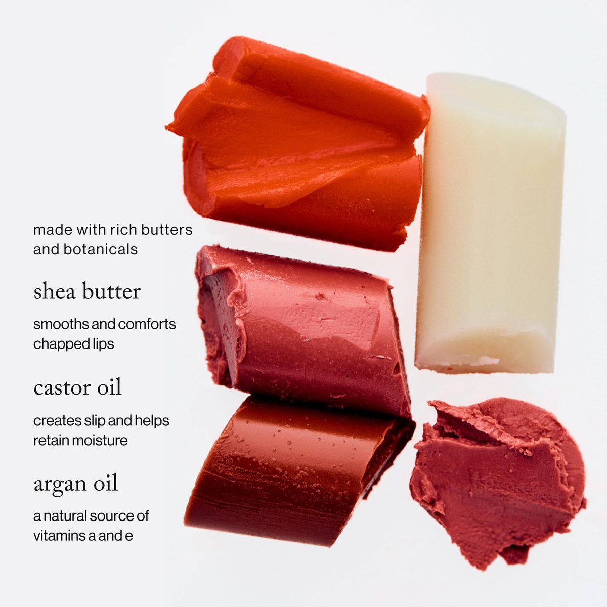 goop peony tinted balm applied on lips showing natural nude-pink tint benefit subtle color