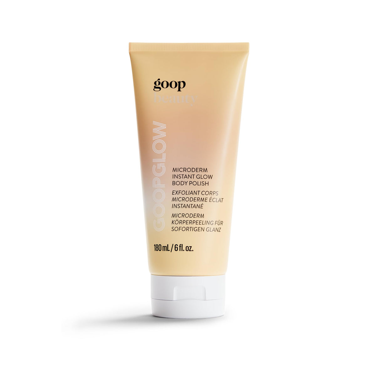 goop bottle front view showing packaging and product purpose