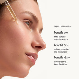 goop dropper dispensing clear oil demonstrating easy precise application