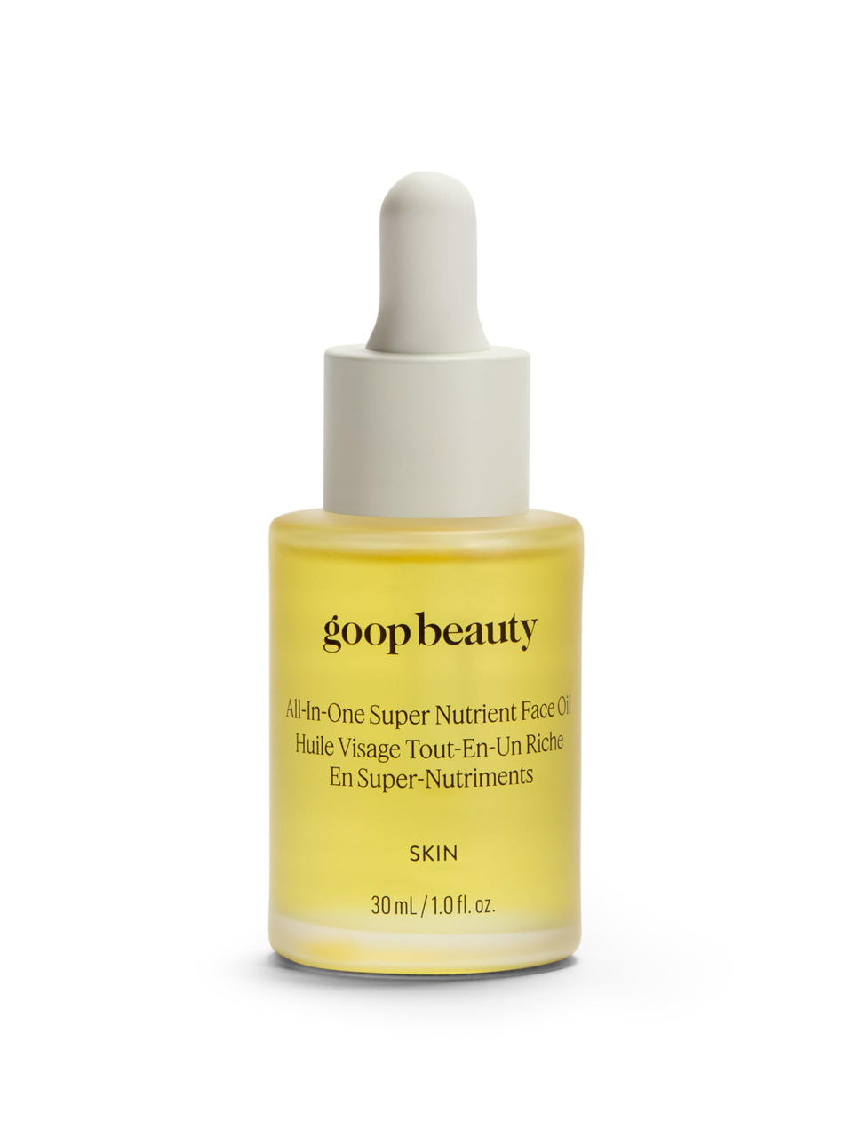 goop front bottle shot showing elegant packaging and nourishing benefits