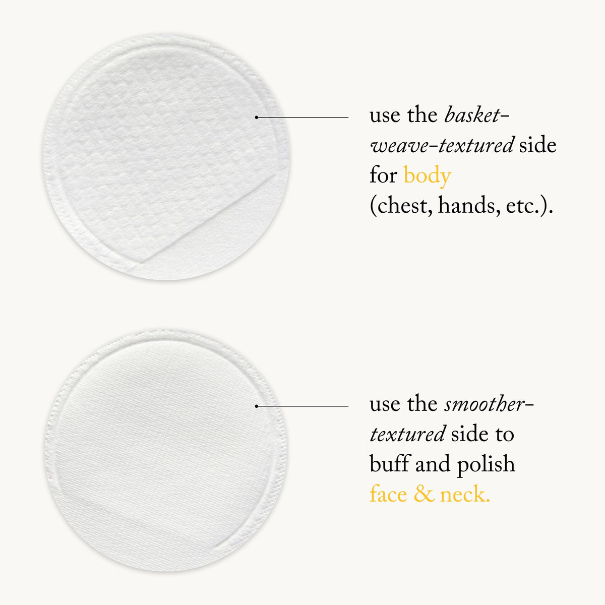 goop pad in hand during application demonstrating easy use benefit