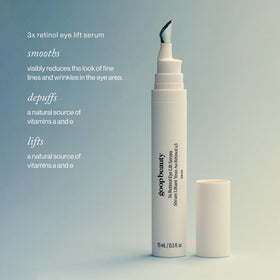 goop serum precision applicator close-up for targeted placement and reduced waste benefit